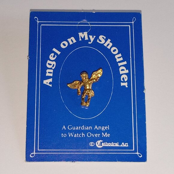 ๐ฏ 10 for $10 / Angel on My Shoulder Guardian Angel Pin to Watch Over You - Picture 8 of 8
